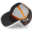 grau-melierte-trucker-kappe-mit-schafsfell-bugs-bunny-fur1-bug1-looney-tunes-von-capslab