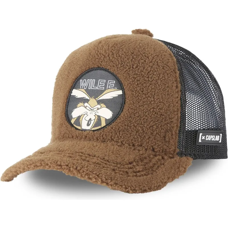 cepice-zaoblena-hneda-snapback-kojot-looney-tunes-capslab