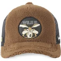 cepice-zaoblena-hneda-snapback-kojot-looney-tunes-capslab