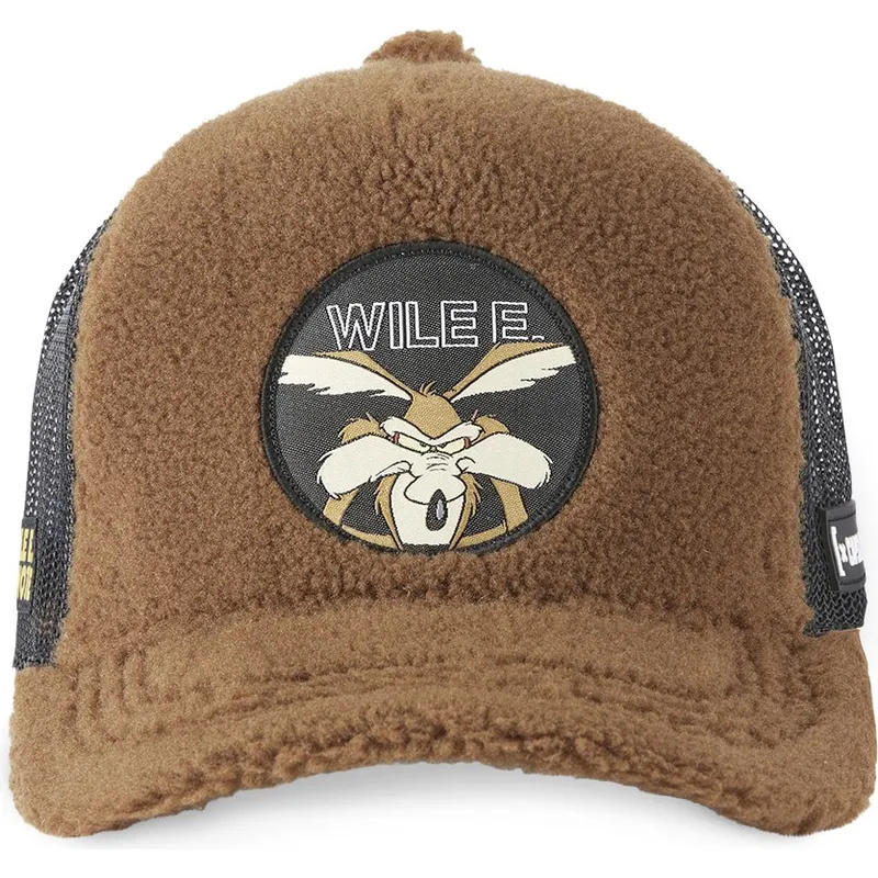 cepice-zaoblena-hneda-snapback-kojot-looney-tunes-capslab
