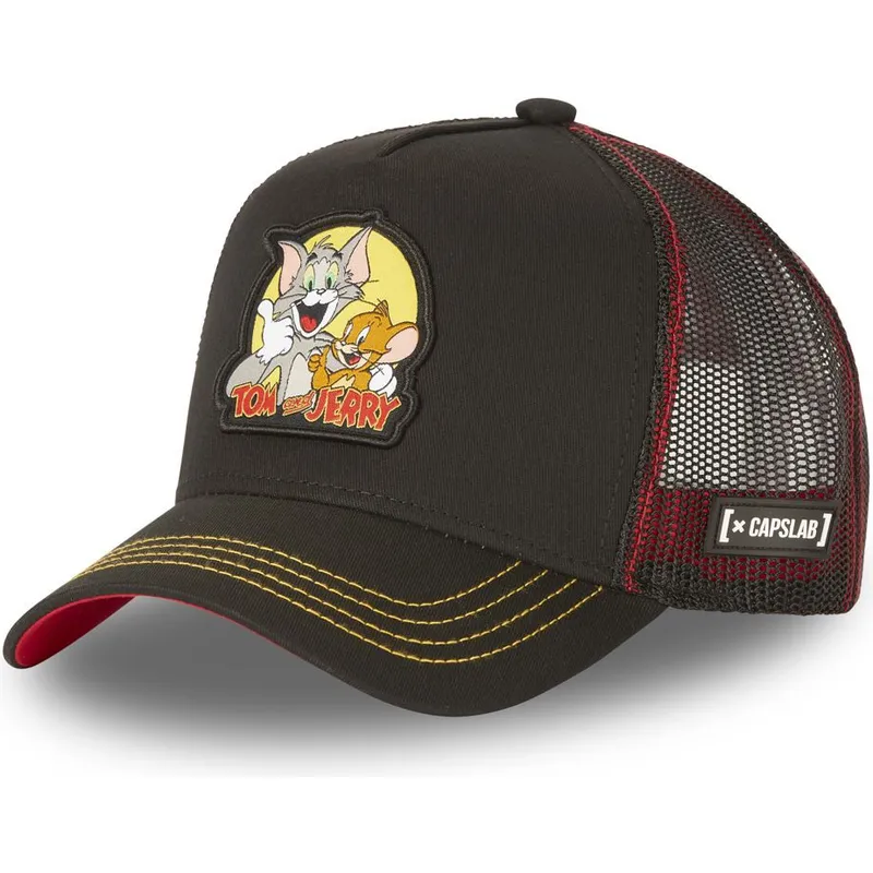 cepice-zaoblena-cerna-snapback-tj1-tom-a-jerry-looney-tunes-capslab