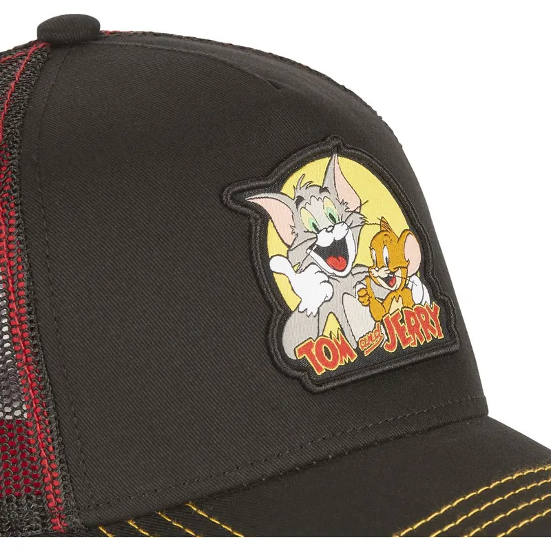 cepice-zaoblena-cerna-snapback-tj1-tom-a-jerry-looney-tunes-capslab