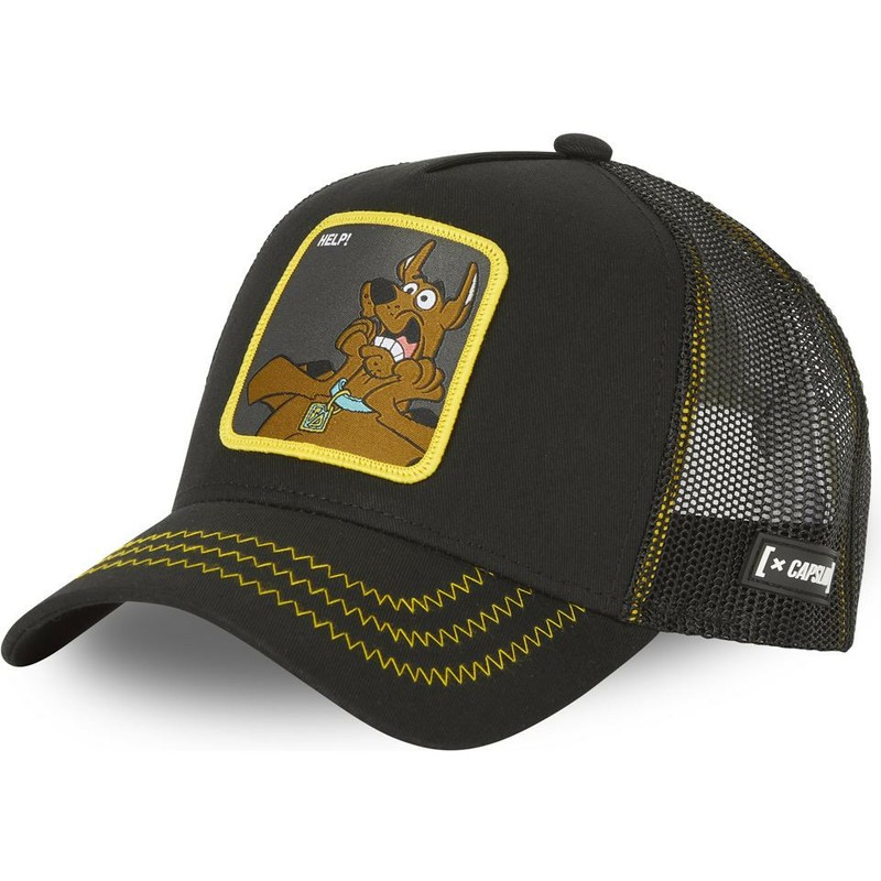 capslab-scooby-doo-rel2-help-black-trucker-hat