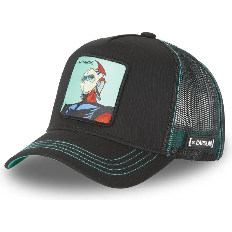 cepice-zaoblena-cerna-snapback-cas-act1-daisuke-robot-grendizer-capslab