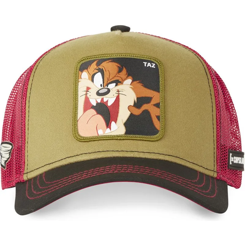 cepice-zaoblena-hneda-snapback-tasmansky-cert-looney-tunes-capslab