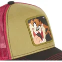 cepice-zaoblena-hneda-snapback-tasmansky-cert-looney-tunes-capslab