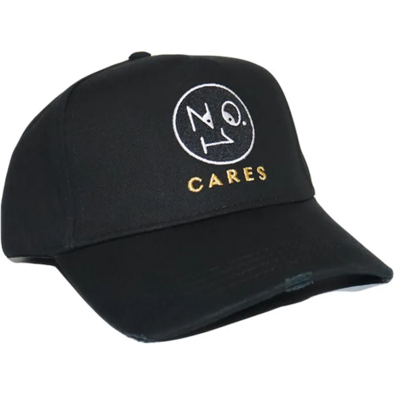 cepice-zaoblena-cerna-nastavitelny-no1-cares-distressed-black-gold-the-no1-face
