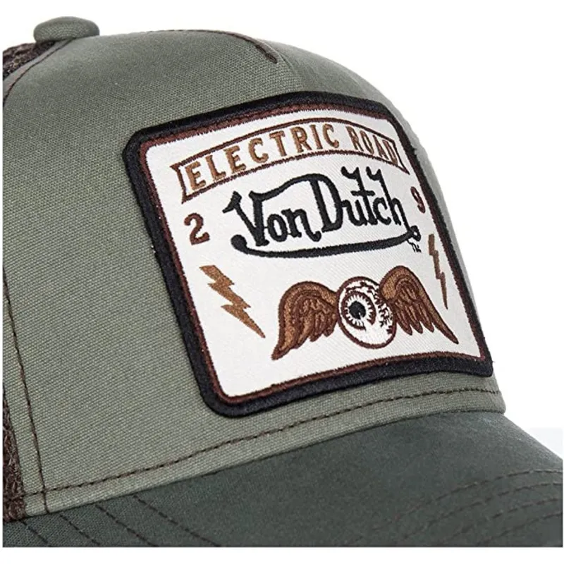 cap-zaoblena-green-snapback-von-dutch