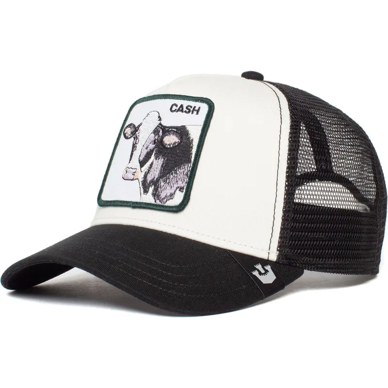 cepice-zaoblena-bila-snapback-cash-cow-the-farm-goorin-bros cepice-zaoblena-bila-snapback-cash-cow-the-farm-goorin-bros