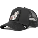cepice-zaoblena-zadne-zvire-cerna-snapback-lobo-moon-lover-the-farm-de-goorin-bros