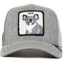 cepice-zaoblena-zadne-zvire-seda-snapback-koala-hug-mr-nice-guy-the-farm-the-farm-de-goorin-bros