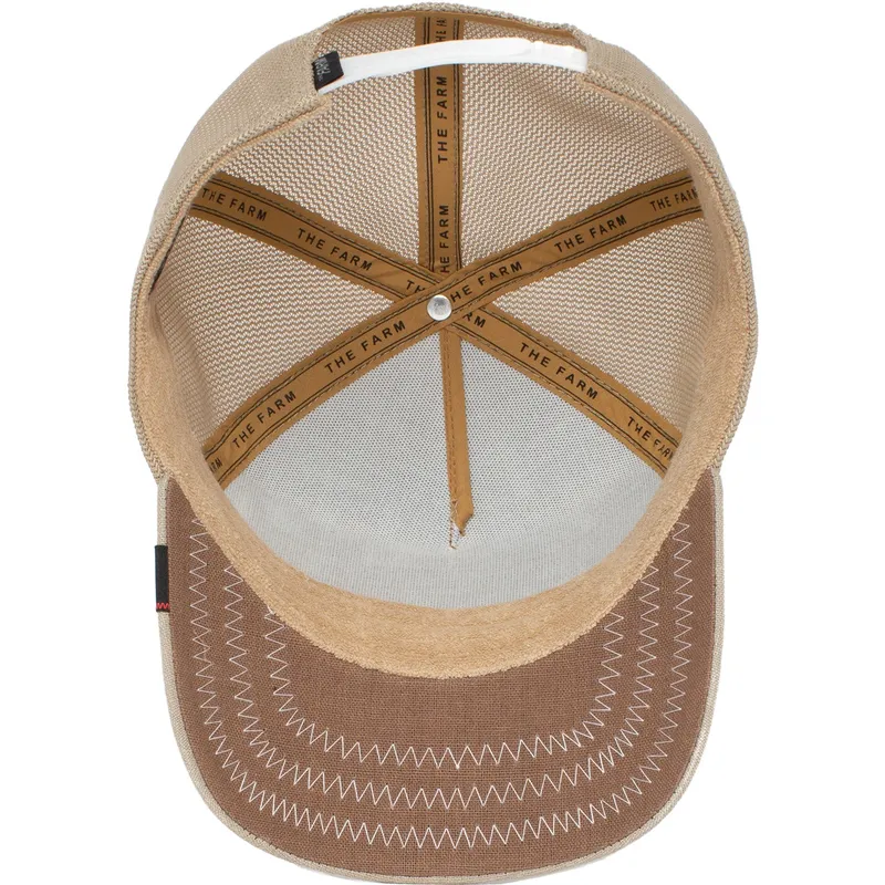trucker-cap-beige-skorpion-deadly-get-over-here-the-farm-von-goorin-bros