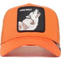 cepice-zaoblena-oranzova-snapback-the-lone-wolf-the-farm-goorin-bros