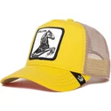 gul-och-vit-truckerkeps-hast-the-stallion-the-farm-fran-goorin-bros