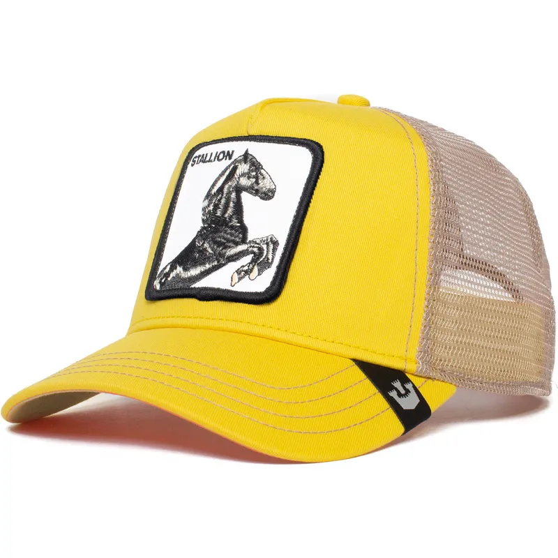 cepice-zaoblena-zluta-snapback-the-stallion-the-farm-goorin-bros