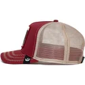 cepice-zaoblena-cervena-snapback-the-bull-the-farm-goorin-bros