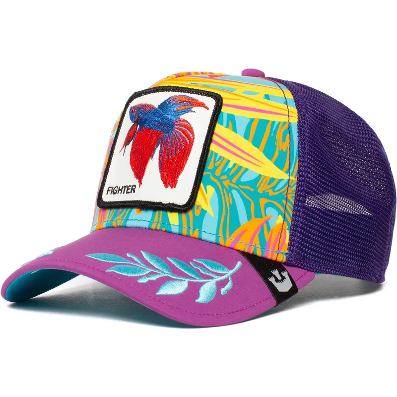 cap-zaoblena-violet-snapback-pez-luchador-siam-fighter-even-betta-the-farm-the-farm-de-goorin-bros cap-zaoblena-violet-snapback-pez-luchador-siam-fighter-even-betta-the-farm-the-farm-de-goorin-bros