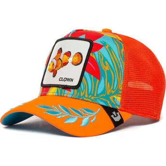 Goorin Bros. Goldfish Clown Public Anemone The Farm Orange Trucker Hat