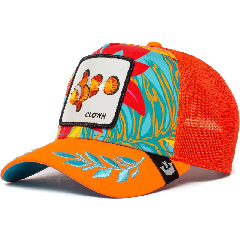 cepice-zaoblena-oranzova-snapback-clown-public-anemone-the-farm-goorin-bros