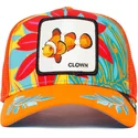 cepice-zaoblena-zadne-zvire-oranzova-snapback-pez-dorado-clown-public-anemone-the-farm-the-farm-de-goorin-bros