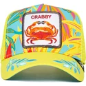 cepice-zaoblena-zluta-snapback-crabby-totally-clawsome-the-farm-goorin-bros