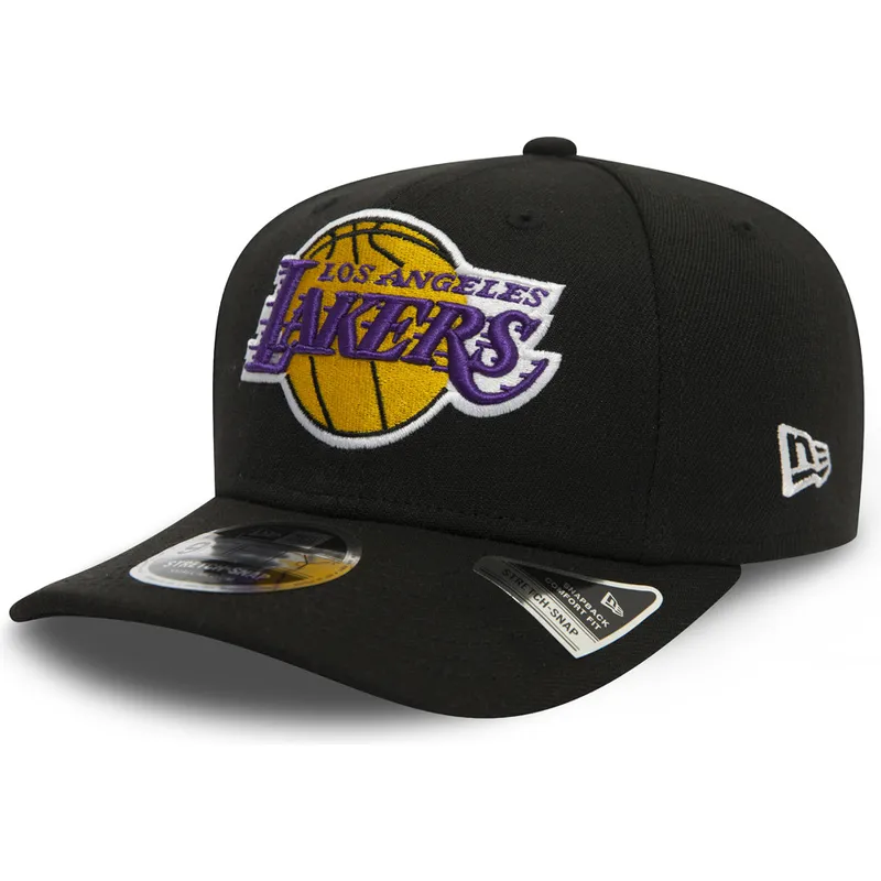 cepice-zaoblena-cerna-snapback-9fifty-stretch-snap-los-angeles-lakers-nba-new-era