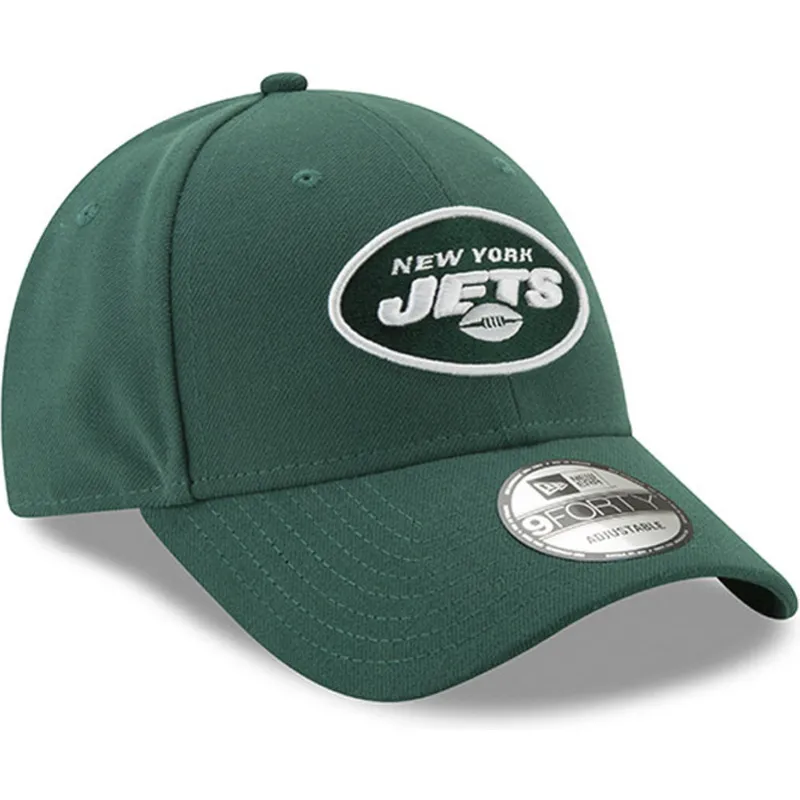cepice-zaoblena-zelena-nastavitelny-9forty-the-league-new-york-jets-nfl-new-era