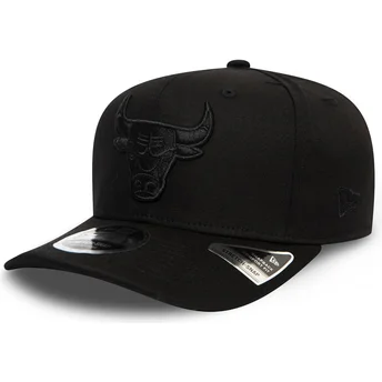 cepice-zaoblena-cerna-snapback-9fifty-tonal-stretch-snap-chicago-bulls-nba-new-era