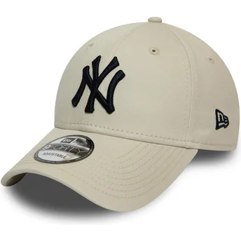 cepice-zaoblena-bezova-nastavitelny-pasek-9forty-league-essential-new-york-yankees-mlb-new-era