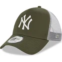 cepice-zaoblena-zelena-snapback-9forty-a-frame-new-york-yankees-mlb-new-era