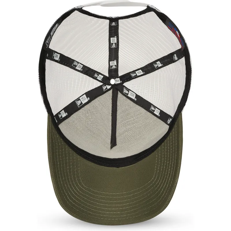 cepice-zaoblena-zelena-snapback-9forty-a-frame-new-york-yankees-mlb-new-era