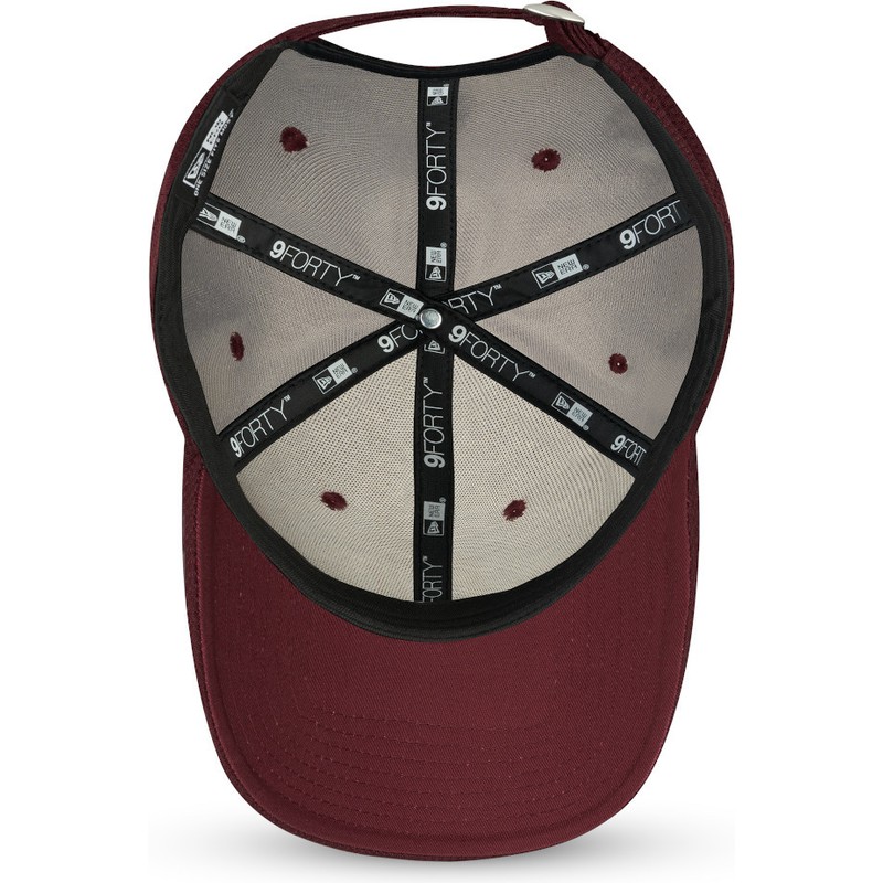 new-era-curved-brim-9forty-diamond-era-new-york-yankees-mlb-maroon-adjustable-cap