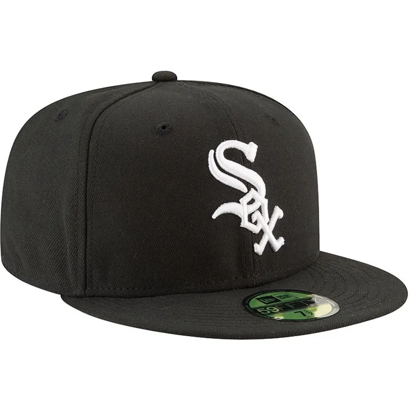 svart-platt-keps-justerad-59fifty-authentic-on-field-game-fran-chicago-white-sox-mlb-av-new-era