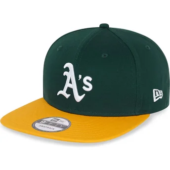 Cap rovná green snapback 9FIFTY Essential Oakland Athletics MLB New Era