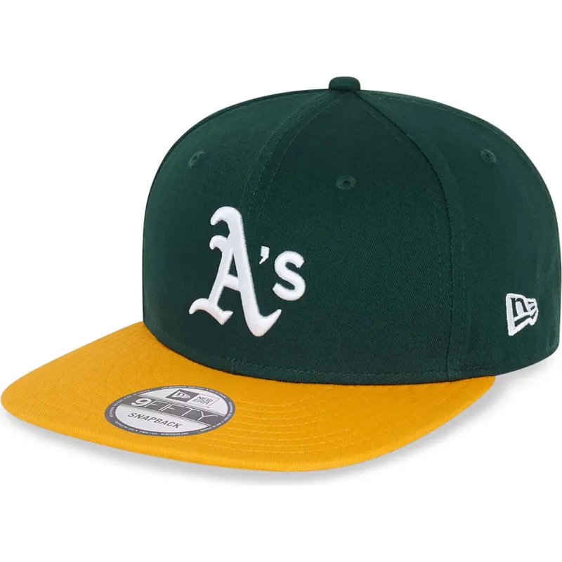 cepice-rovna-zelena-snapback-9fifty-essential-oakland-athletics-mlb-new-era