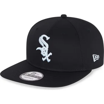 cepice-rovna-cerna-snapback-9fifty-essential-chicago-white-sox-mlb-new-era