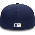 marinbla-platt-keps-justerad-59fifty-authentic-on-field-fran-milwaukee-brewers-mlb-av-new-era