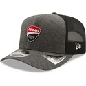grau-schwarze-trucker-kappe-snapback-9fifty-stretch-snap-jersey-von-ducati-motor-motogp-von-new-era