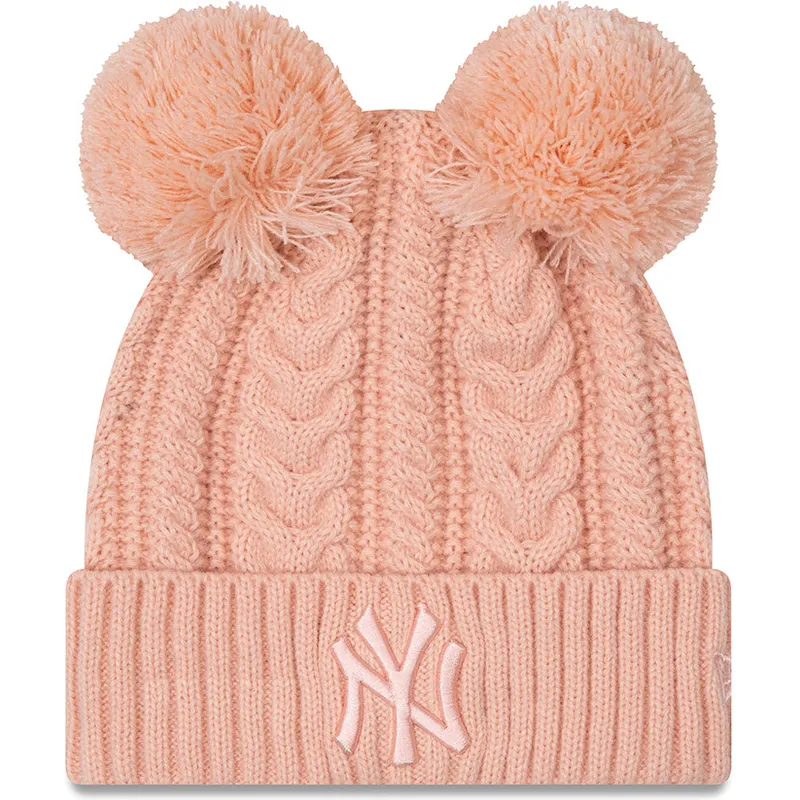 cepice-pompon-ruzova-cuff-double-new-york-yankees-mlb-new-era cepice-pompon-ruzova-cuff-double-new-york-yankees-mlb-new-era