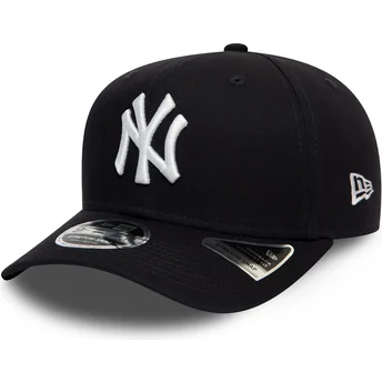 Čepice zaoblená námořnická modrá snapback 9FIFTY Stretch Snap New York Yankees MLB New Era