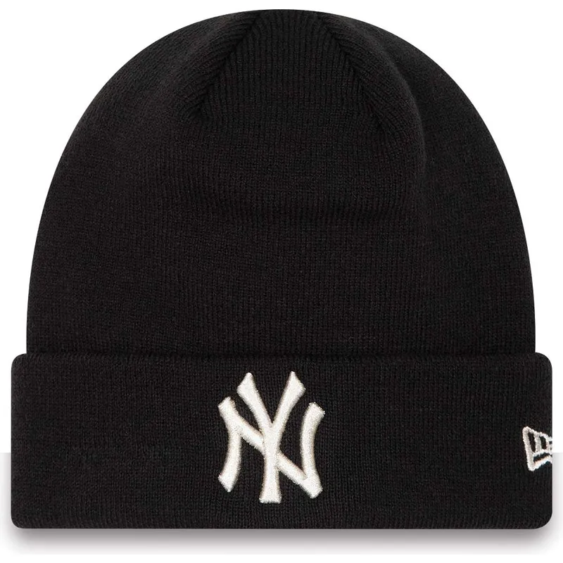 cepice-cerna-cuff-metallic-new-york-yankees-mlb-new-era