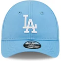 verstellbare-hellblaue-kappe-fur-kleinkinder-9forty-league-essential-der-los-angeles-dodgers-mlb-von-new-era