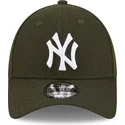 verstellbare-grune-kappe-9forty-the-league-melton-new-york-yankees-mlb-von-new-era