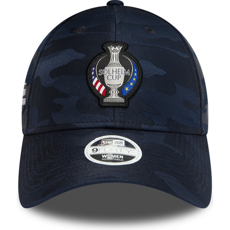new-era-curved-brim-women-9forty-tonal-finca-cortesin-2023-solheim-cup-navy-blue-adjustable-cap