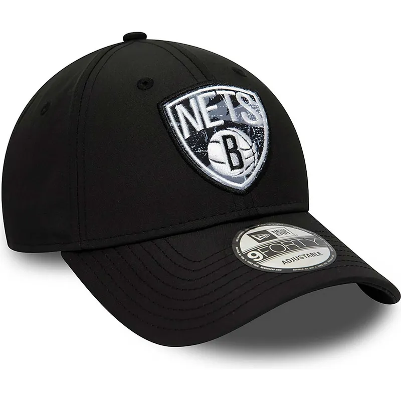 cepice-zaoblena-cerna-nastavitelny-9forty-print-infill-brooklyn-nets-nba-new-era