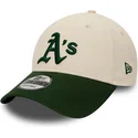 cepice-zaoblena-bezova-nastavitelny-9forty-oakland-athletics-mlb-new-era