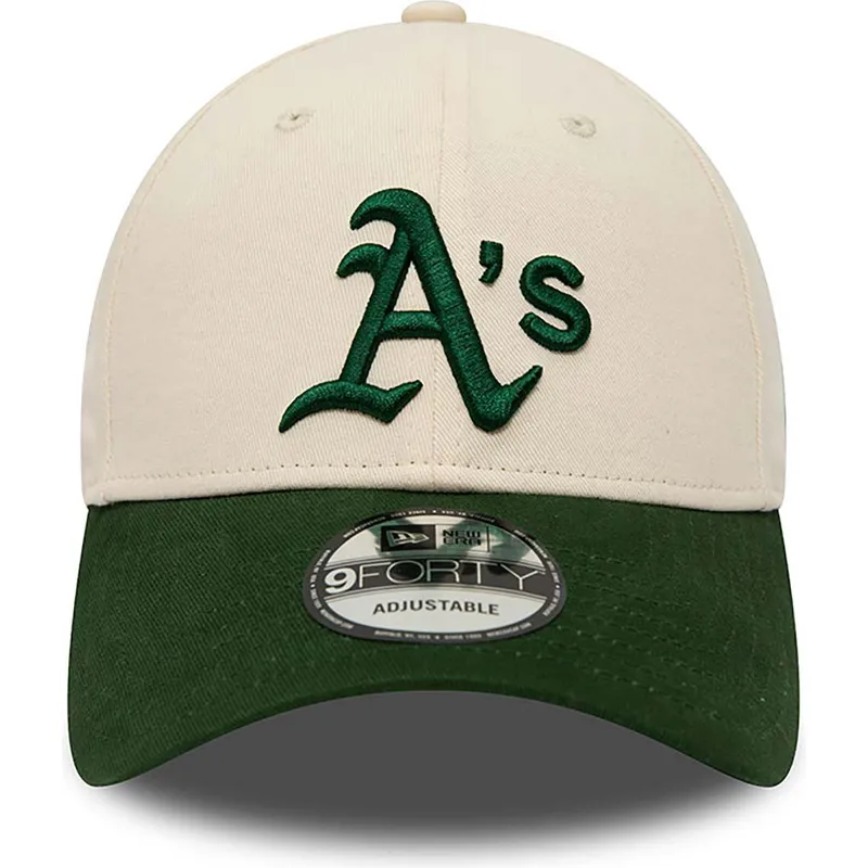 cepice-zaoblena-bezova-nastavitelny-9forty-oakland-athletics-mlb-new-era