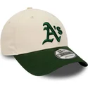 cepice-zaoblena-bezova-nastavitelny-9forty-oakland-athletics-mlb-new-era