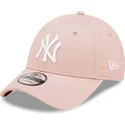cepice-zaoblena-ruzova-nastavitelny-9forty-league-essential-new-york-yankees-mlb-new-era
