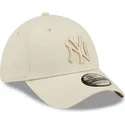 cepice-zaoblena-bezova-prilehava-39thirty-league-essential-new-york-yankees-mlb-new-era